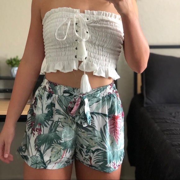 Flora green pants - Picture 1 of 2